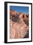 The Fire Wave, Valley of Fire, Near Las Vegas, Nevada, United States of America, North America-Ethel Davies-Framed Photographic Print