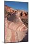 The Fire Wave, Valley of Fire, Near Las Vegas, Nevada, United States of America, North America-Ethel Davies-Mounted Photographic Print