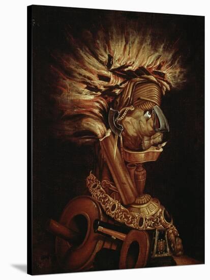 The Fire-Giuseppe Arcimboldo-Stretched Canvas