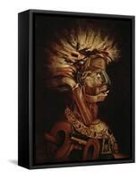 The Fire-Giuseppe Arcimboldo-Framed Stretched Canvas