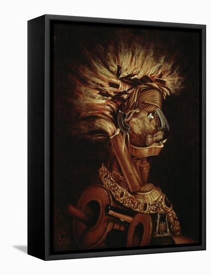 The Fire-Giuseppe Arcimboldo-Framed Stretched Canvas