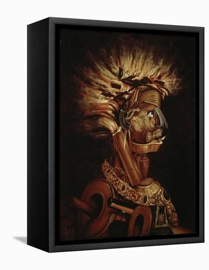 The Fire-Giuseppe Arcimboldo-Framed Stretched Canvas