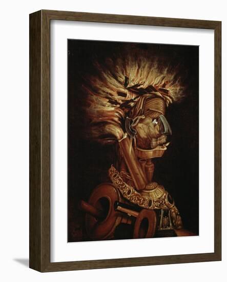 The Fire-Giuseppe Arcimboldo-Framed Giclee Print