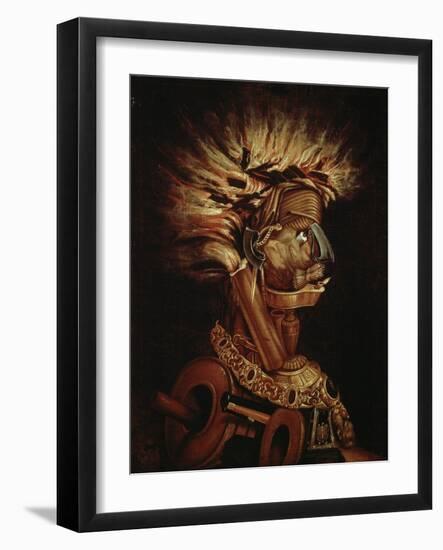 The Fire-Giuseppe Arcimboldo-Framed Giclee Print