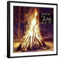 The Fire-Kimberly Glover-Framed Giclee Print