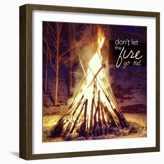 The Fire-Kimberly Glover-Framed Giclee Print