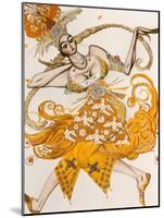 The Firebird, Costume for the Firebird, the Ballet by Lgor Stravinsky, 1910-Leon Bakst-Mounted Giclee Print