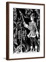 The Firebird - illustration of Prince Ivan from the 1910 ballet 'The Firebird' by Igor Stravinsky-Neale Osborne-Framed Giclee Print