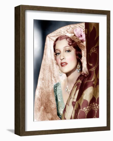 THE FIREFLY, Jeanette MacDonald, 1937-null-Framed Photo