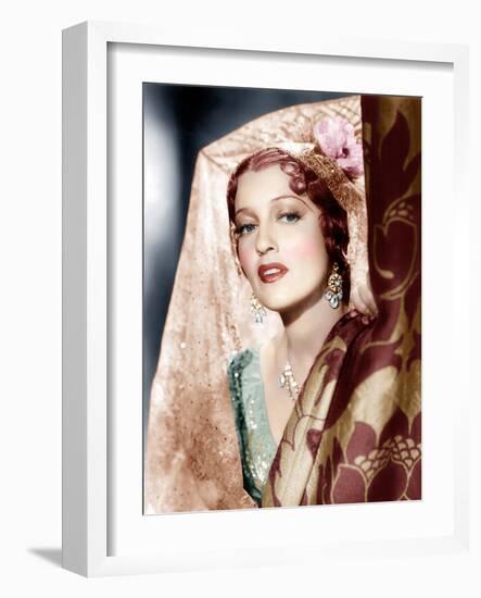 THE FIREFLY, Jeanette MacDonald, 1937-null-Framed Photo