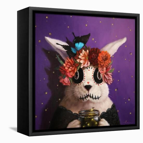 The Firefly Keeper-Lucia Heffernan-Framed Stretched Canvas