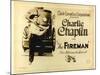 The Fireman, 1916-null-Mounted Art Print