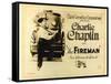 The Fireman, 1916-null-Framed Stretched Canvas