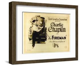 The Fireman, 1916-null-Framed Art Print