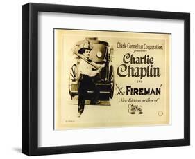 The Fireman, 1916-null-Framed Art Print