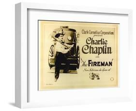 The Fireman, 1916-null-Framed Art Print