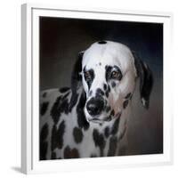 The Firemans Dog Dalmatian-Jai Johnson-Framed Giclee Print