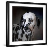 The Firemans Dog Dalmatian-Jai Johnson-Framed Giclee Print