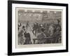 The Firemen's Festival, New Year's Day at the Metropolitan Headquarters-null-Framed Giclee Print