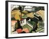 The Fireplace Factory-Roger de La Fresnaye-Framed Giclee Print