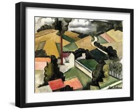 The Fireplace Factory-Roger de La Fresnaye-Framed Giclee Print