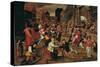 The Fires of St. Martin-Martin Van Cleve-Stretched Canvas