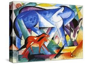 The First Animals, 1913-Franz Marc-Stretched Canvas