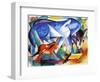 The First Animals, 1913-Franz Marc-Framed Giclee Print