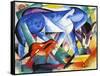 The First Animals, 1913-Franz Marc-Framed Stretched Canvas