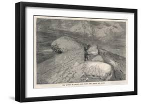The First Ascent of Mount Cook New Zealand-null-Framed Art Print