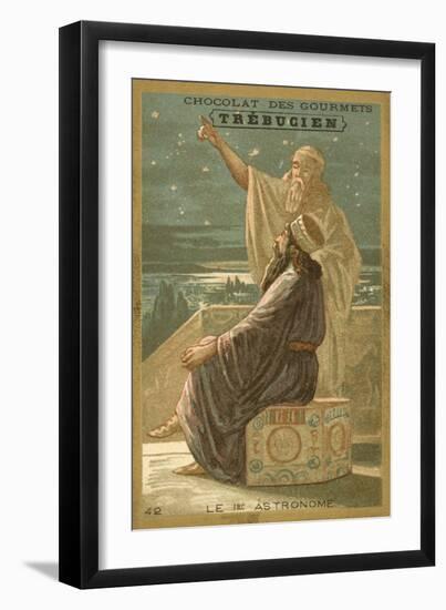 The First Astronomer-null-Framed Giclee Print