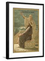 The First Astronomer-null-Framed Giclee Print