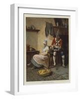 The First Attack-John Seymour Lucas-Framed Giclee Print