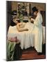 The First Attempt to Treat Cancer with X Rays by Doctor Chicotot, 1907-Georges Chicotot-Mounted Giclee Print