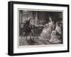 The First Audience-Margaret Isabel Dicksee-Framed Giclee Print