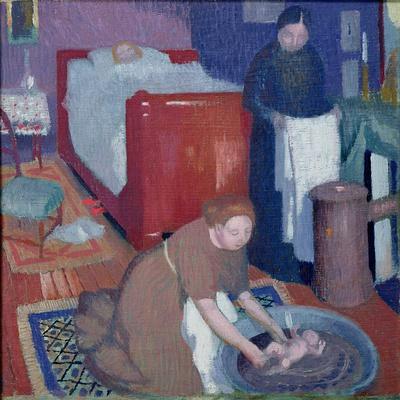 'The First Bath, C. 1899' Giclee Print Maurice Denis