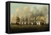 The First Battle of Finesterre, 3rd May 1747-Richard Paton-Framed Stretched Canvas