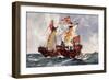 The First Battle of Our First "Queen," 1225-Charles Edward Dixon-Framed Giclee Print