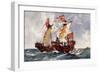 The First Battle of Our First "Queen," 1225-Charles Edward Dixon-Framed Giclee Print