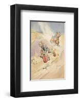 The First Bicycle-Lawson Wood-Framed Premium Giclee Print