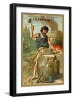 The First Blacksmith-null-Framed Giclee Print