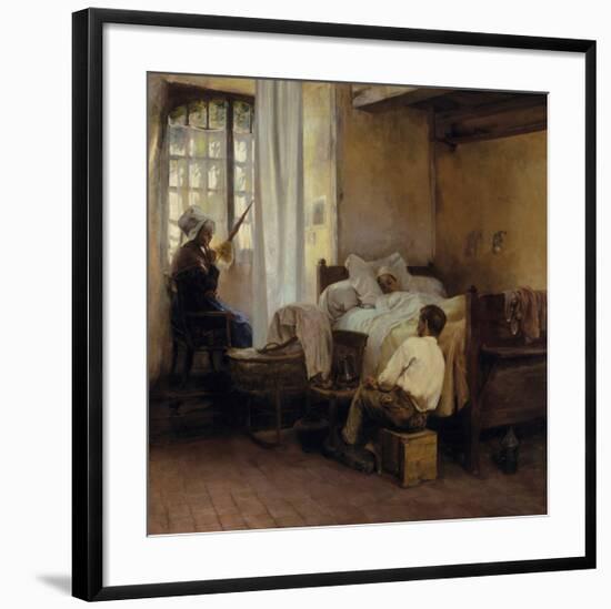 The First Born-Gaston La Touche-Framed Premium Giclee Print