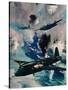 The First British Air Aggressive Action of the War, the Raid on Kiel, 1940-null-Stretched Canvas