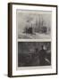 The First British Submarines at Portsmouth-Fred T. Jane-Framed Giclee Print