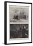 The First British Submarines at Portsmouth-Fred T. Jane-Framed Giclee Print