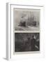 The First British Submarines at Portsmouth-Fred T. Jane-Framed Giclee Print