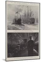 The First British Submarines at Portsmouth-Fred T. Jane-Mounted Giclee Print