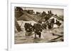 The First British Troops Disembark from the Specially Designed Landing Ladders-English Photographer-Framed Giclee Print