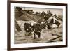 The First British Troops Disembark from the Specially Designed Landing Ladders-English Photographer-Framed Giclee Print