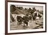 The First British Troops Disembark from the Specially Designed Landing Ladders-English Photographer-Framed Giclee Print